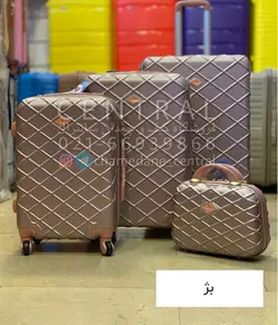 خرید چمدان لوزی بزرگ از جنس پلی کربنات نشکن - چمدانکده