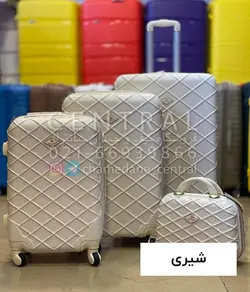 خرید چمدان لوزی بزرگ از جنس پلی کربنات نشکن - چمدانکده