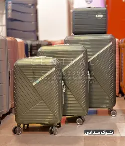 خرید چمدان آیلا پلاس ست 4 تایی از جنس پلی کربنات نشکن - چمدانکده