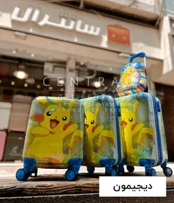 خرید چمدان کودک سایز کوچک از جنس پلی کربنات نشکن - چمدانکده