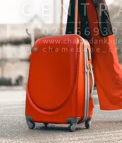 خرید چمدان اورال سایز بزرگ از جنس پلی کربنات نشکن - چمدانکده