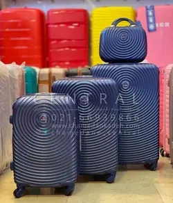 خرید چمدان خورشیدی ست 4 تایی پلی کربنات نشکن - چمدانکده