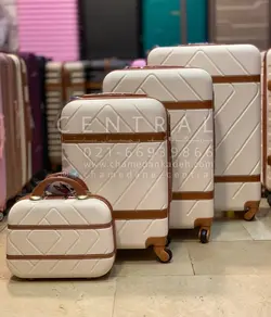 خرید چمدان کج راه ست 4 تایی پلی کربنات نشکن - چمدانکده