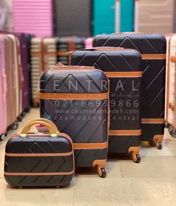 خرید چمدان کج راه سایز کوچک از جنس پلی کربنات نشکن - چمدانکده