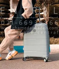 خرید چمدان جی وای ال GYL سایز متوسط از جنس پلی کربنات نشکن - چمدانکده