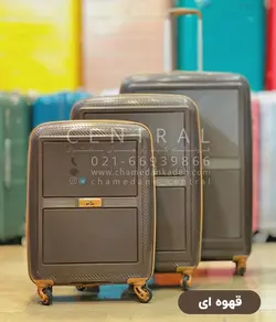 خرید چمدان اسکن سایز کوچک از جنس پلی کربنات نشکن - چمدانکده