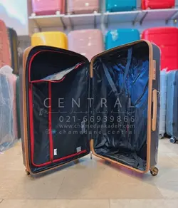 خرید چمدان اسکن سایز کوچک از جنس پلی کربنات نشکن - چمدانکده