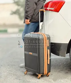 خرید چمدان اسکن سایز کوچک از جنس پلی کربنات نشکن - چمدانکده