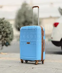 خرید چمدان اسکن سایز متوسط از جنس پلی کربنات نشکن - چمدانکده
