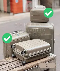 چمدان دلار سایز کوچک با جنس پلی کربنات نشکن - چمدانکده