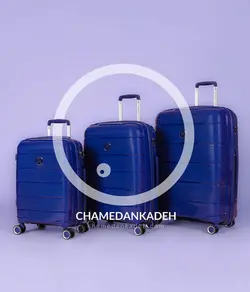 خرید چمدان PK بزرگ از جنس پلی کربنات نشکن - چمدانکده