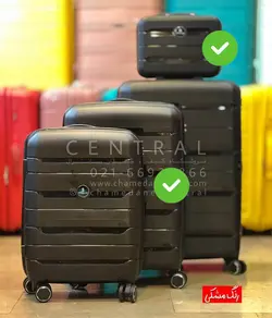 چمدان دلار سایز کوچک با جنس پلی کربنات نشکن - چمدانکده