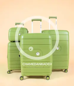 خرید چمدان پیر کاردین متوسط جنس پلی کربنات نشکن - چمدانکده