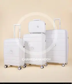 خرید چمدان پیر کاردین متوسط جنس پلی کربنات نشکن - چمدانکده