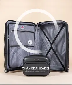 خرید چمدان پارامونت پرو متوسط پلی کربنات نشکن - چمدانکده