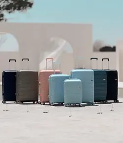 خرید چمدان اکونومی متوسط از جنس پلی کربنات نشکن - چمدانکده