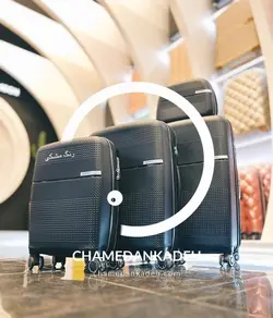 خرید چمدان سامیت متوسط جنس پلی کربنات نشکن - چمدانکده