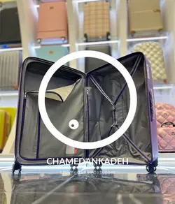 خرید چمدان سامیت متوسط جنس پلی کربنات نشکن - چمدانکده