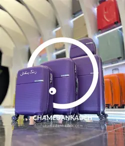 خرید چمدان سامیت بزرگ پلی کربنات نشکن - چمدانکده