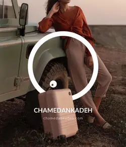 خرید چمدان هایبورگ پرو متوسط پلی کربنات نشکن - چمدانکده