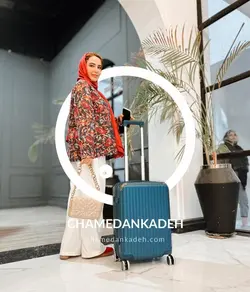 خرید چمدان fly moon cup کوچک جنس پلی کربنات نشکن - چمدانکده