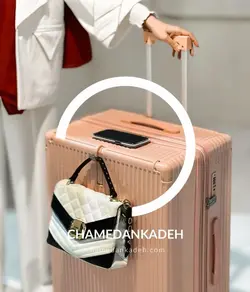 خرید چمدان fly moon hook بزرگ جنس پلی کربنات نشکن - چمدانکده