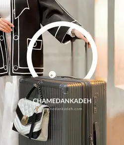 خرید چمدان fly moon hook بزرگ جنس پلی کربنات نشکن - چمدانکده