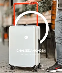 خرید چمدان fly moon pro متوسط جنس پلی کربنات نشکن - چمدانکده