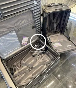 خرید چمدان اسمارت پولو بزرگ جنس پلی کربنات نشکن - چمدانکده