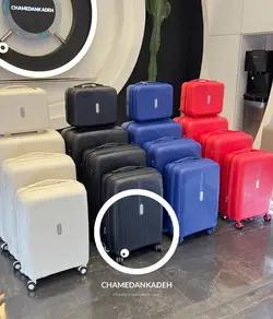 خرید چمدان بنتون ست کامل پلی کربنات نشکن - چمدانکده