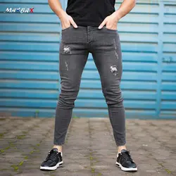 شلوار جین مردانه ARMANI ذغالی کد 10514