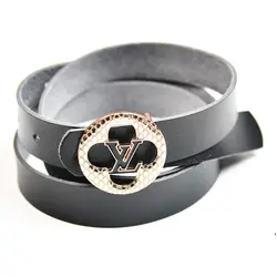 کمربند دخترانه LV مشکی کد 12837