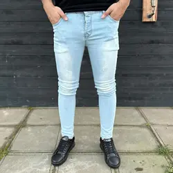 شلوار جین مردانه ZARA آبی کد 13392