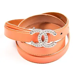 کمربند دخترانه CHANEL نارنجی کد 12834