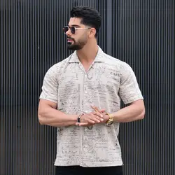 پیراهن مردانه کنفی کد 13409