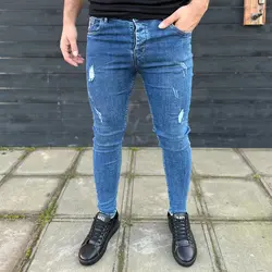 شلوار جین مردانه DSQUARED آبی تیره کد 13365