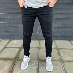 شلوار جین مردانه ZARA مشکی کد 13391