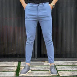 شلوار مردانه طوسی کد 12887