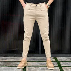 شلوار مردانه کرم کد 12679