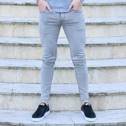 شلوار جین مردانه GUCCI طوسی کد 12720