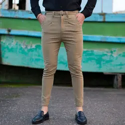 شلوار مردانه نسکافه ای کد 10907