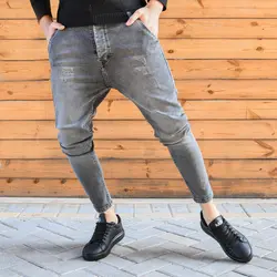 شلوار جین مردانه STAR خاکستری کد 12566