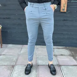 شلوار مردانه خاکستری کد 12361