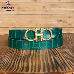 کمربند دخترانه Ferragamo سبز کد 12183