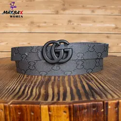 کمربند دخترانه GUCCI خاکستری  کد 12189
