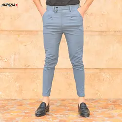 شلوار مردانه طوسی کد 12260