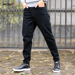 شلوار جین مام مردانه مشکی کد 12051