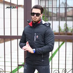 کاپشن مردانه TB مشکی کد 10717