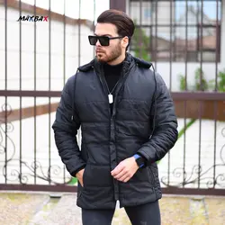 کاپشن مردانه ARMANI مشکی کد 11177