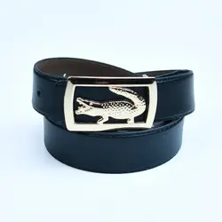 کمربند مردانه لاگوست مشکی کد 14225